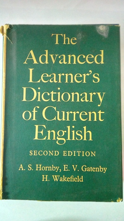 The Advanced Learner´s Dictionary of Current English