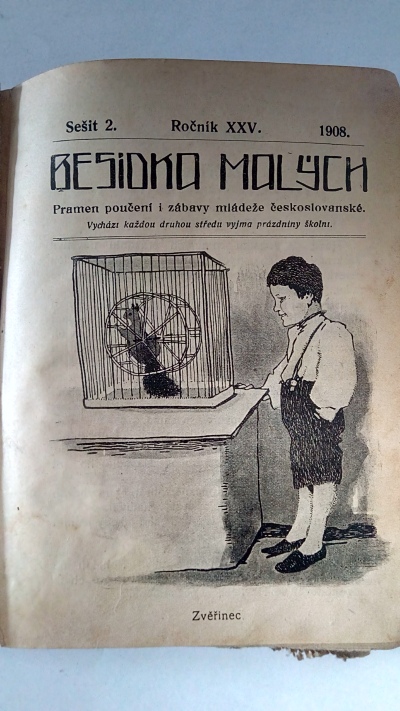 Besídka malých, ročník XXV (1908,1909)
