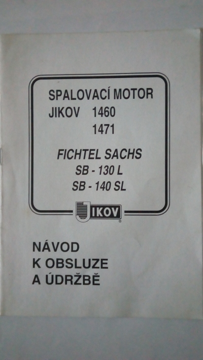 Spalovací motor JIKOV 1460,1471