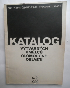 Katalog výtvarných umělců olomoucké oblasti A/Ž 1989
