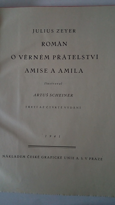 Román o věrném přátelství Amise a Amila