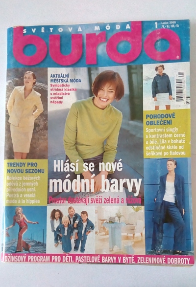 časopis Burda, č. 1/2000