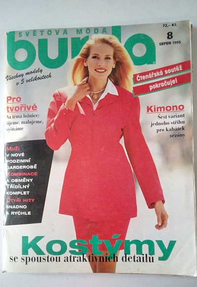 časopis Burda, č. 8/1995