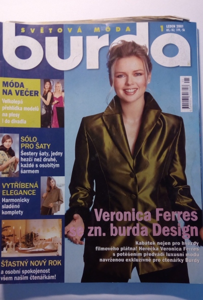 časopis Burda, č. 1/2001