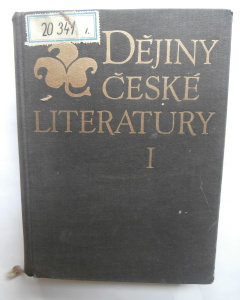 Dějiny České literatury I.