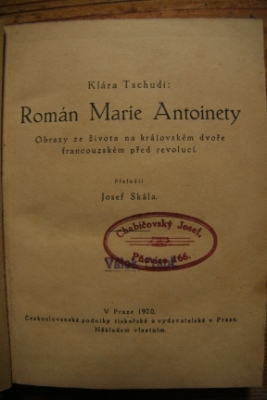 Román Marie Antoinetty