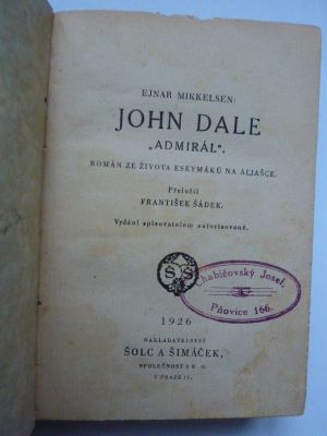 John Dale "admirál". Andorra čili Muži z kovu.