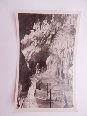 Demänovské jeskyne- Zlaté jezierko v Královej galerii