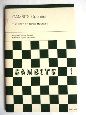 Gambits: Openers