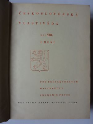 Československá vlastivěda VIII.