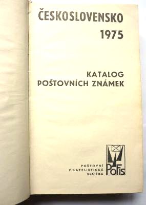 Katalog poštovních známek Československo 1975
