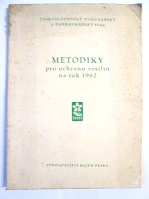 Metodiky pro ochranu rostlin na rok 1962