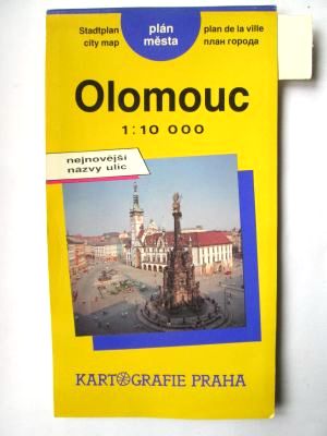 Olomouc - plán města