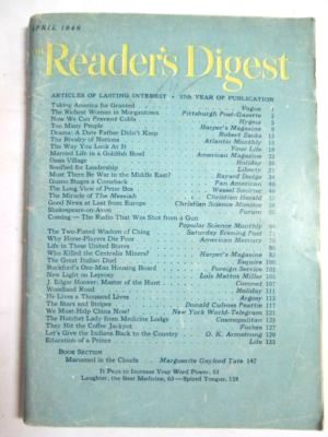 Reader's Digest - April 1948