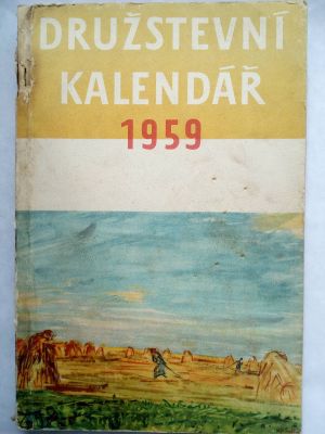 Družstevní kalendář 1959