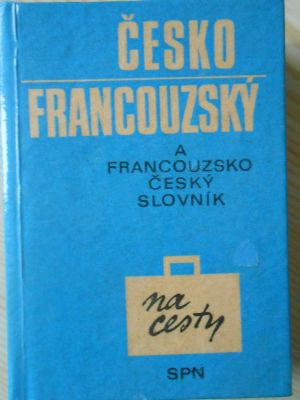Francouzsko- český, Česko- francouzský slovník na cesty
