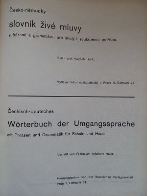 Česko-německý slovník živé mluvy