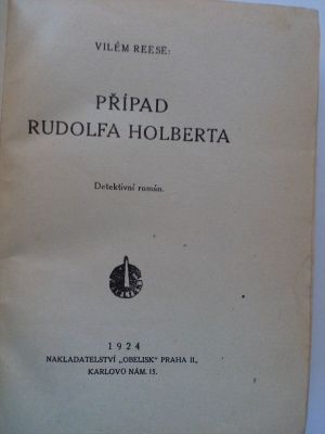 Případ Rudolfa Holberta