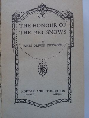 The honour of the big snows