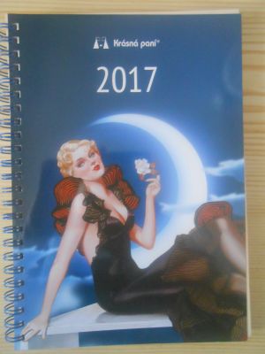 Lunární kalendář Krásné paní a publikace 2017