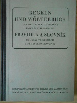 Regeln und Wörterbuch / Pravidla a slovník