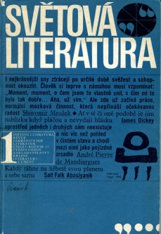 Světová literatura 1/1968