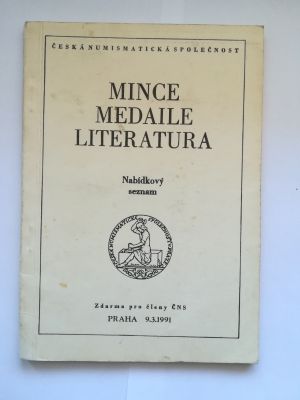 Mince medaile literatura 16.11.1991