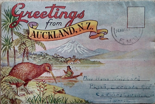Greetings from Auckland, n. z.