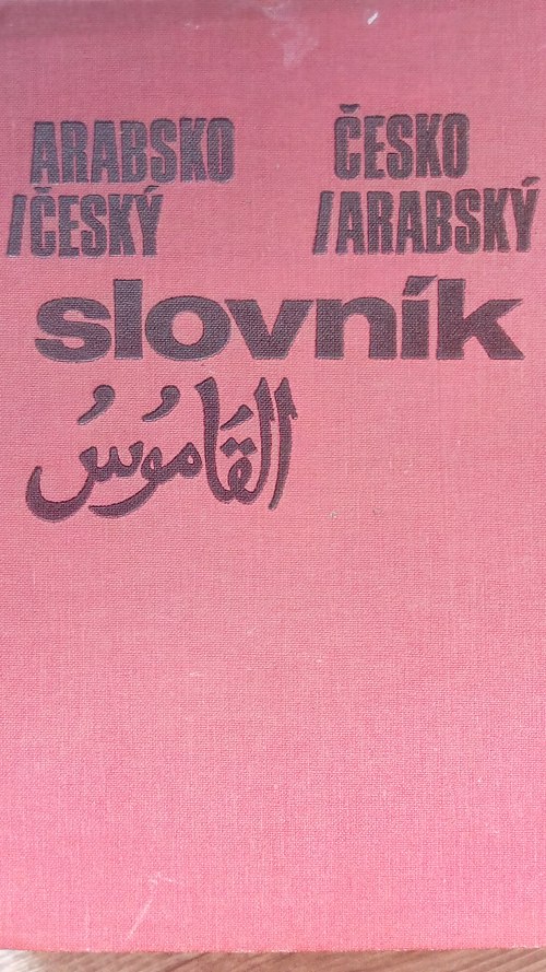 Arabsko-český, česko-arabský slovník