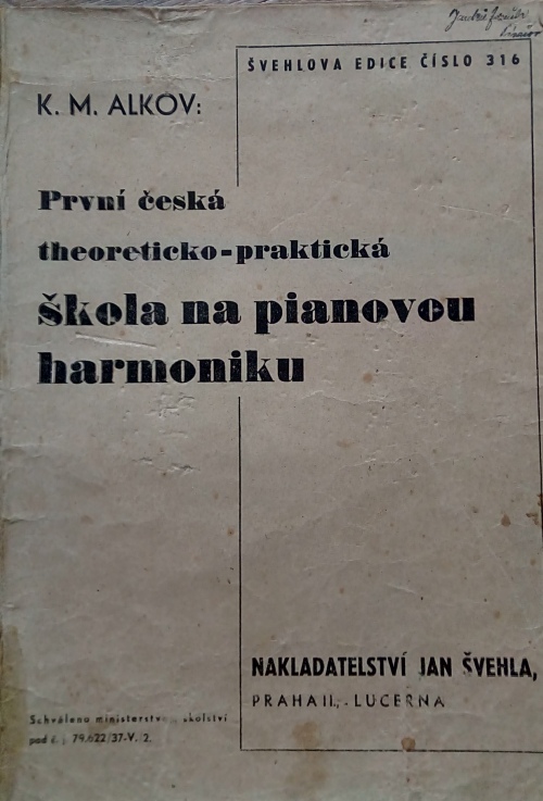 První česká theoreticko-praktická škola na pianovou harmoniku