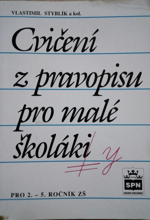 Cvičení z pravopisu pro malé školáky
