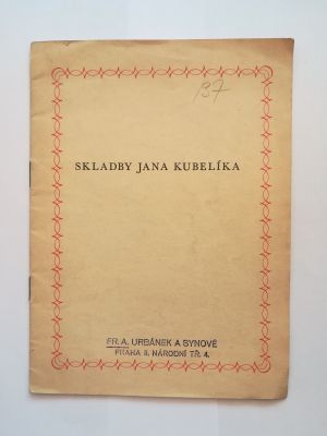 Skladby Jana Kubelíka