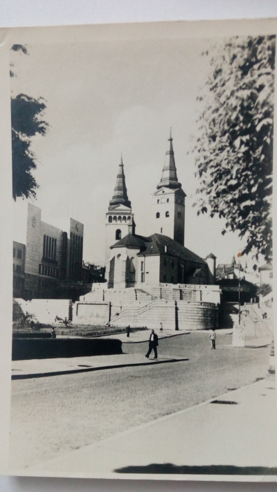 Žilina – Kultúrný dom a farský kostol