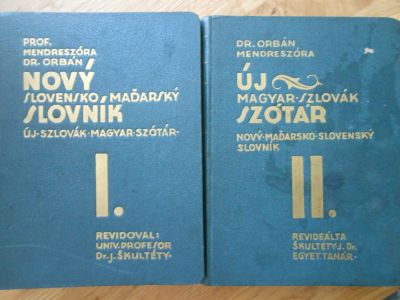 Nový slovensko-maďarský a maďarsko-slovenský slovník