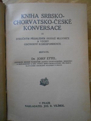 Kniha srbsko-chorvatsko-české konversace