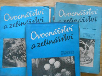 Ovocnářství a zelinářství - konvolut ročníků 1957, 1959, 1961
