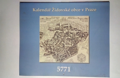 Kalendář Židovské obce v Praze – 5771