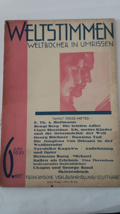 Weltstimmen č.6/1929