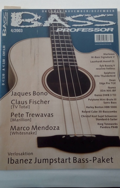 časopis Bass Professor č. 4/2003