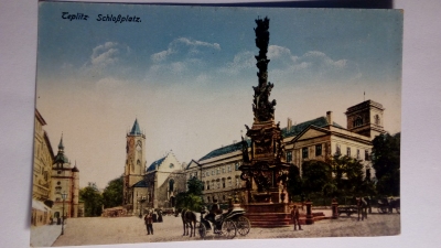 Teplitz Schlossplatz (Teplice)