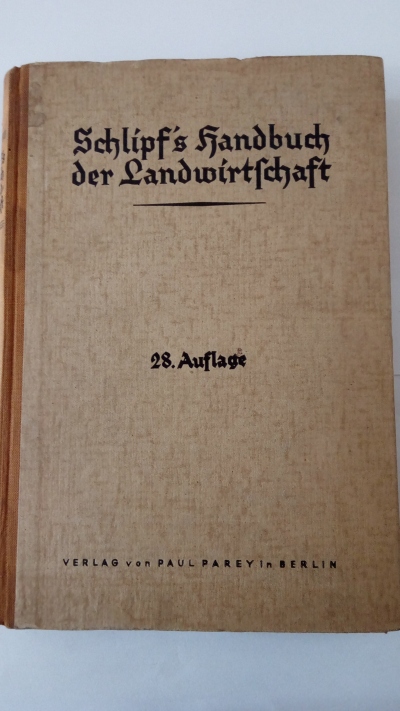 Schlipf´s Handbuch der Landwirtschaft