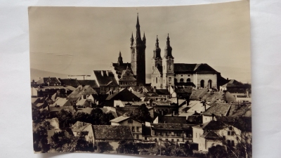 Klatovy - pohled na historickou část města