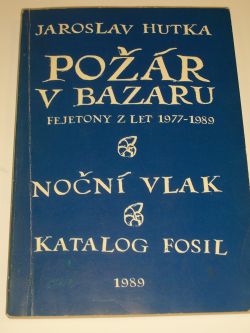 Požár v bazaru