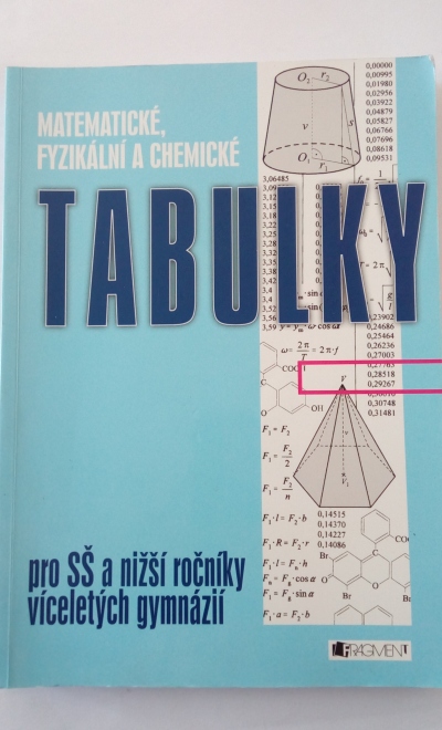 Matematické, fyzikální a chemické tabulky