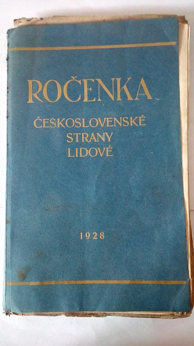 Ročenka československé strany lidové 1928