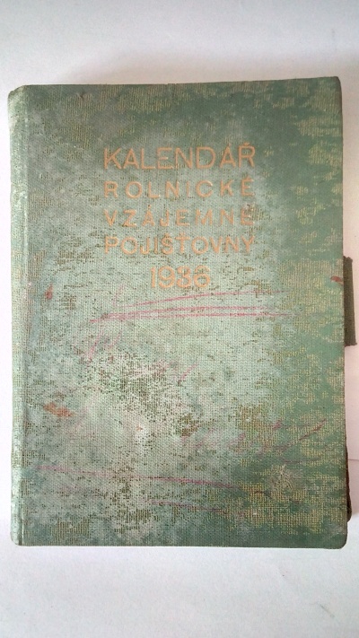 Kalendář Rolnické vzájemné pojišťovny 1936