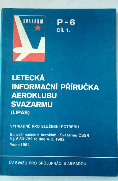 P- 6, Letecká informační příručka aeroklubu svazarmu 