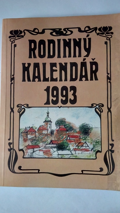 Rodinný kalendář 1993