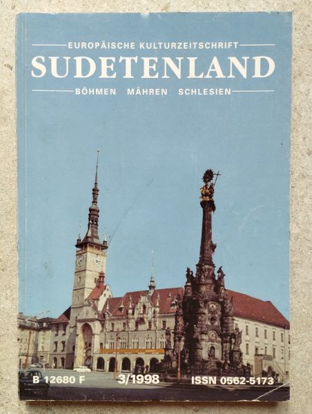 Europäische kulturzeitschrift Sudetenland