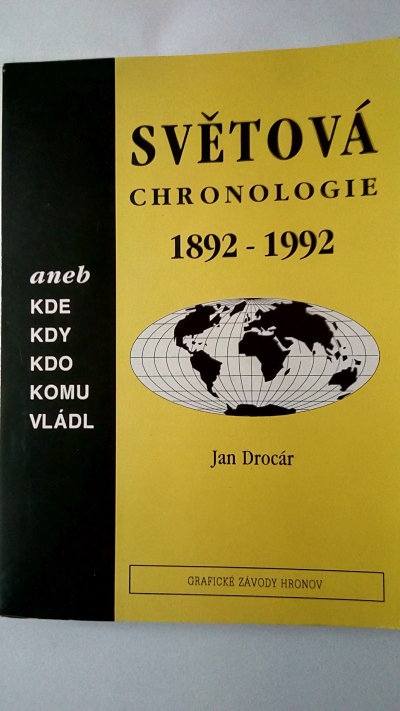Světová chronologie 1892-1992